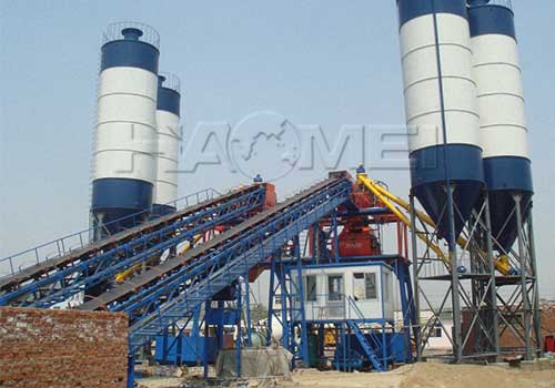 Ready mix cement plant 180m3 h concrete batching plant