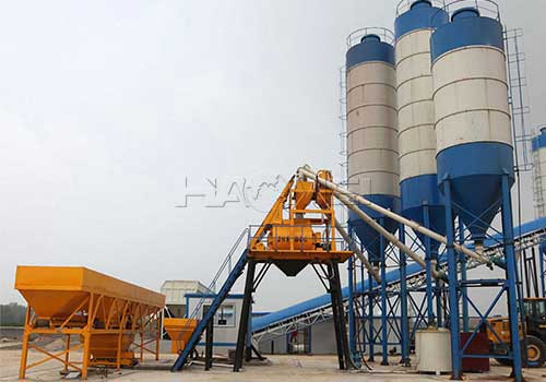 Exploring the HZS60 Fixed Concrete Batching Plant