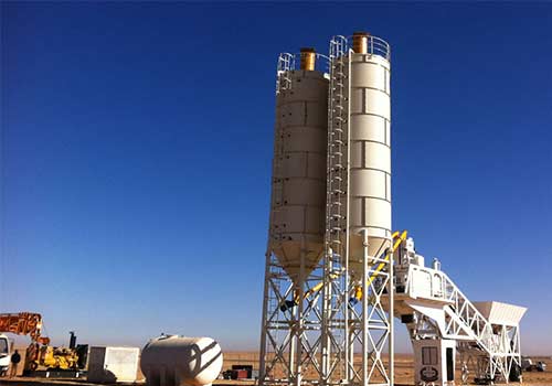 10k ready mix mobile batching plant