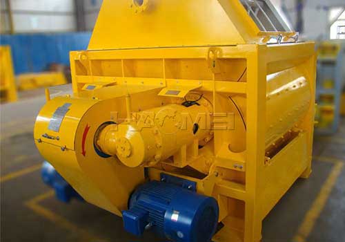 Export High Productivity 70~90m3 H Productiviy Js1500 Twin Shaft Concrete Mixer