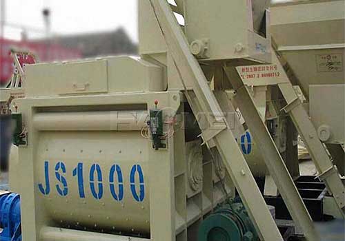 Cement mixing tools js750 concrete mixer