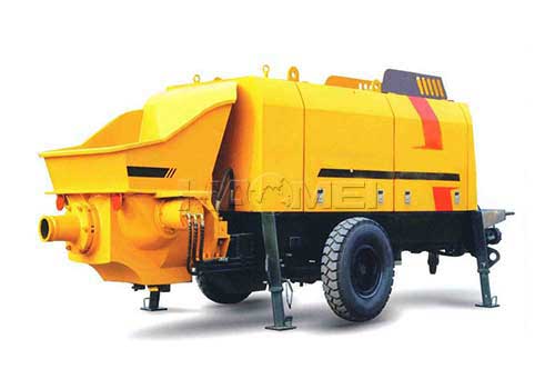 Lorry mounted concrete pump transit mixer hydraulic pump